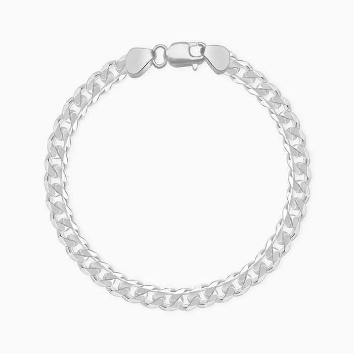 Luxury Jewelry At Unbeatable Discounts Silver Classic Bracelet for Him