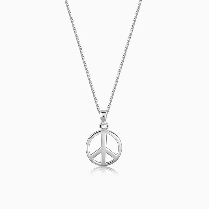Unmissable Jewelry Sale – Shop Before It's Too Late Silver Heavenly Peace Pendant With Box Chain For Him Unmissable Jewelry Sale – Shop Before It's Too Late Silver Heavenly Peace Pendant With Box Chain For Him