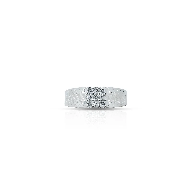 Exclusive Online Jewelry Sale – Don't Wait Silver Trendy "S" Design CZ Statement Ring for Him Exclusive Online Jewelry Sale – Don't Wait Silver Trendy "S" Design CZ Statement Ring for Him