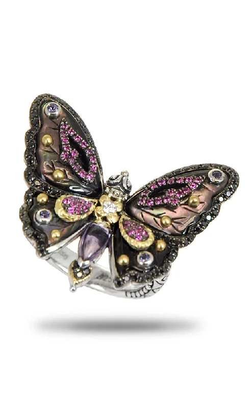 High-End Jewelry, Now More Affordable Than Ever Special Order.Zen Garden Butterfly Ring – Diamond, Black Mother of Pearl, Amethyst, Iolite & Pink Sapphire High-End Jewelry, Now More Affordable Than Ever Special Order.Zen Garden Butterfly Ring – Diamond, Black Mother of Pearl, Amethyst, Iolite & Pink Sapphire