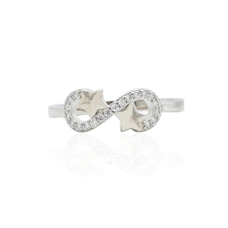 Seasonal Jewelry Sale – Upgrade Your Style Today Star Infinity Silver Ring