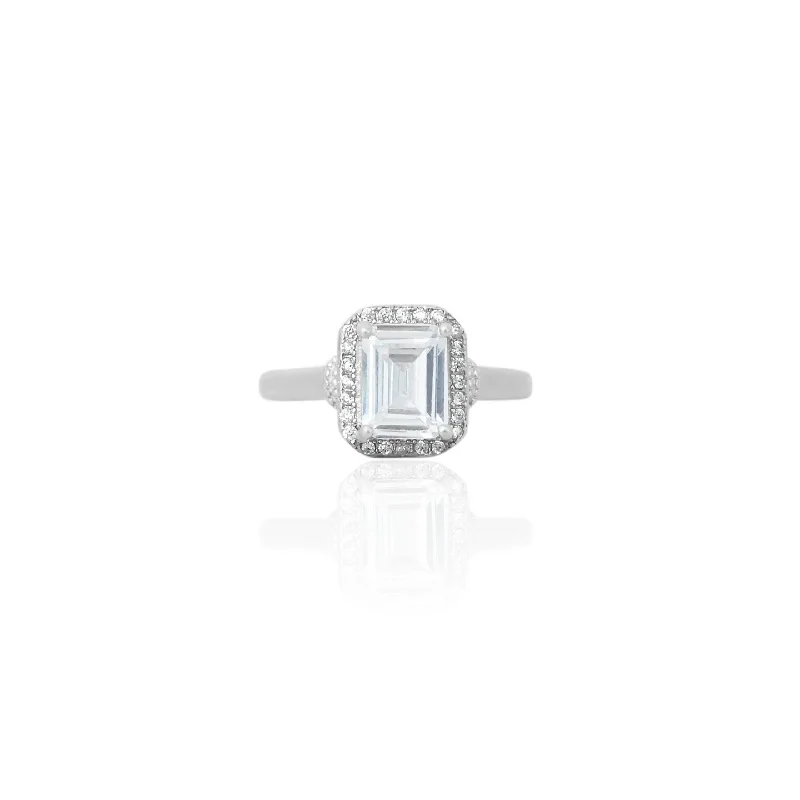 Buy More, Save More – Special Jewelry Discounts Sterling Silver Vintage Square Cubic Zirconia Ring for Girls Buy More, Save More – Special Jewelry Discounts Sterling Silver Vintage Square Cubic Zirconia Ring for Girls