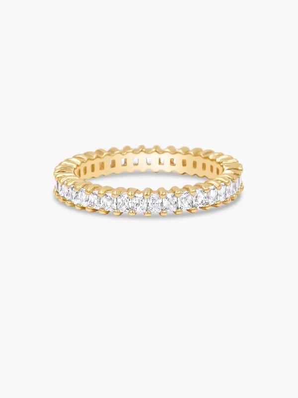 Shop Elegant Jewelry At Unbeatable Prices Vertical Baguette Eternity Ring