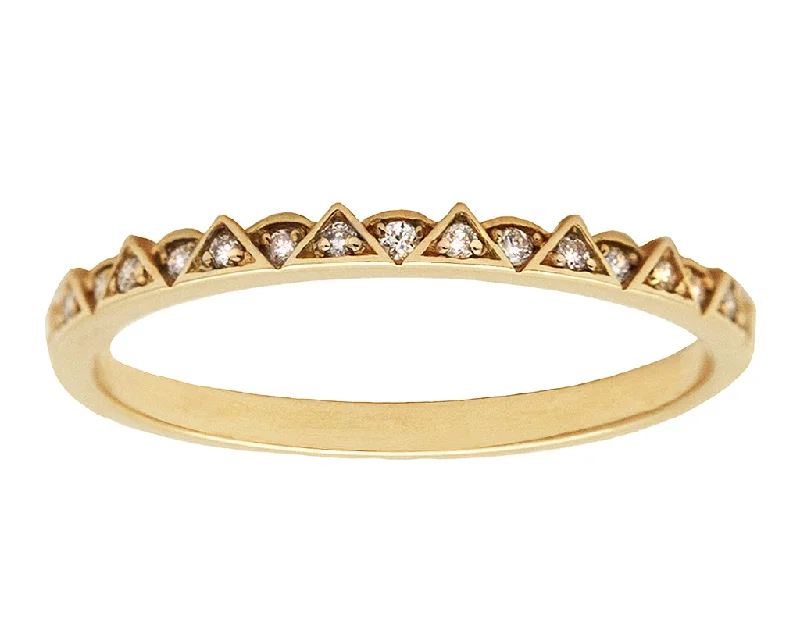 Exclusive Jewelry Offers – Sparkle For Less Harlow Art Deco Diamond Band