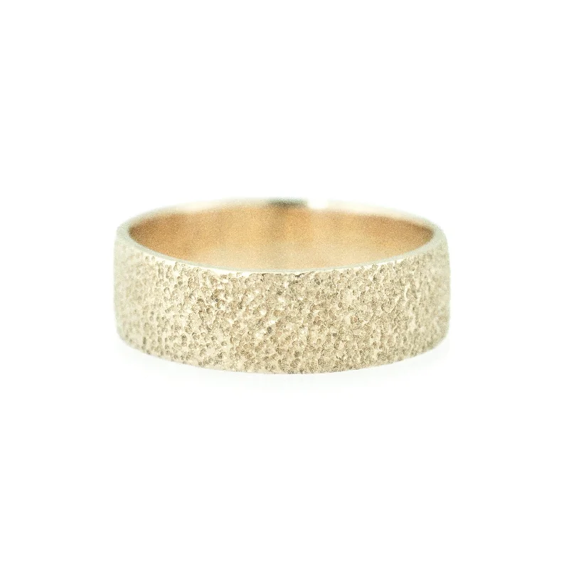 Sparkle More For Less – Jewelry Sale Happening Now Wide Band - Textured