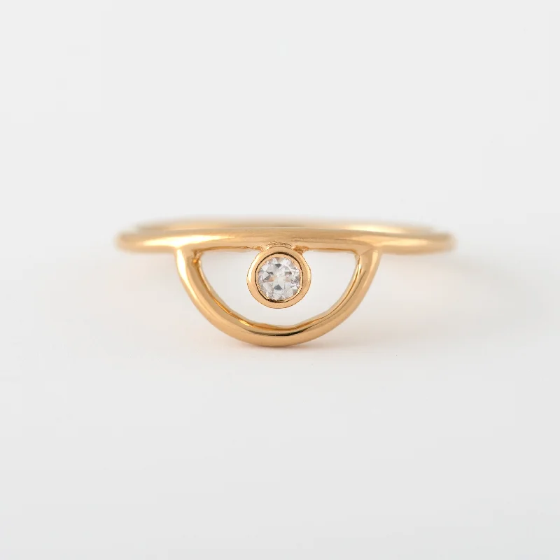 Seasonal Jewelry Deals – Elevate Your Style Yvonne White Topaz Band