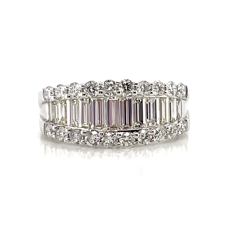 Sparkle On A Budget – Fine Jewelry For Less Bremer Jewelry By My Side Diamond Fashion Ring in 14K White Gold (1.94ctw)