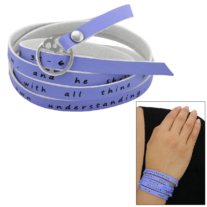 Jewelry Deals That Sparkle – Shop Today Trust In The Lord Wrap Bracelet