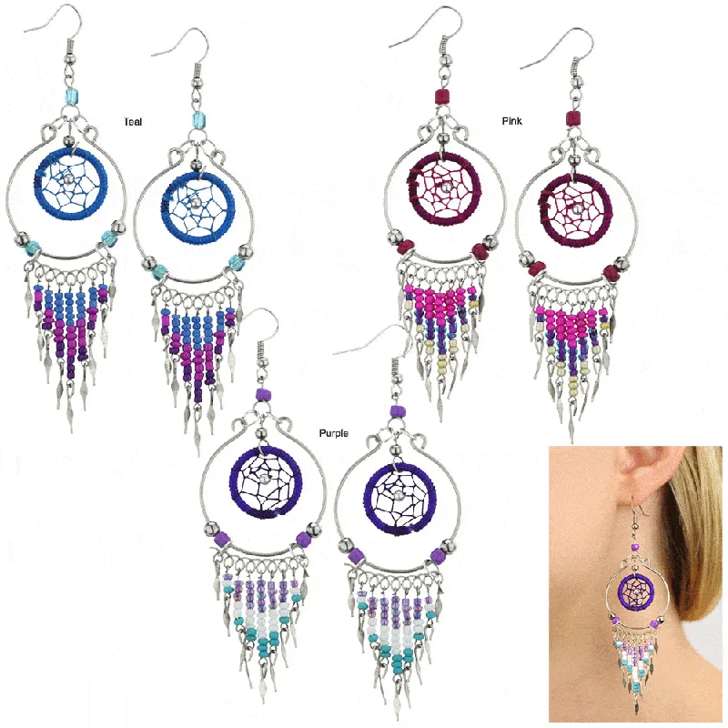 Save On Luxury Jewelry Pieces – Limited-Time Offers Peruvian Dreamcatcher Chandelier Earrings Save On Luxury Jewelry Pieces – Limited-Time Offers Peruvian Dreamcatcher Chandelier Earrings