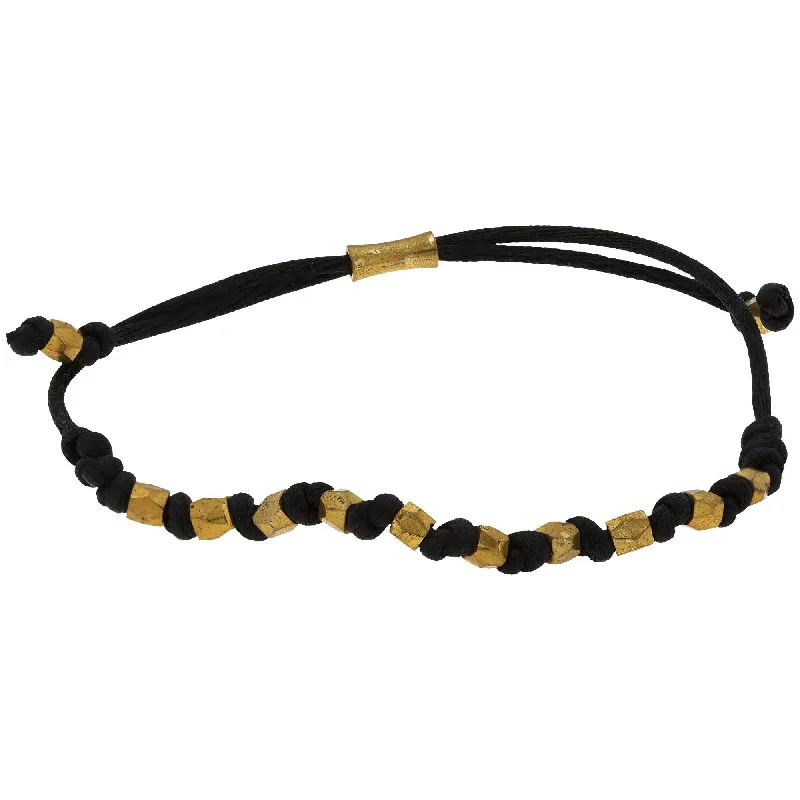 Timeless Elegance Now At Special Discounts Black Wakami Simple Stackable Bracelet!