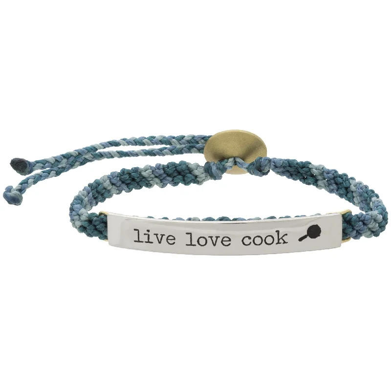 Limited-Time Jewelry Discounts – Shine Without The Splurge Live Love Cook Woven Bracelet