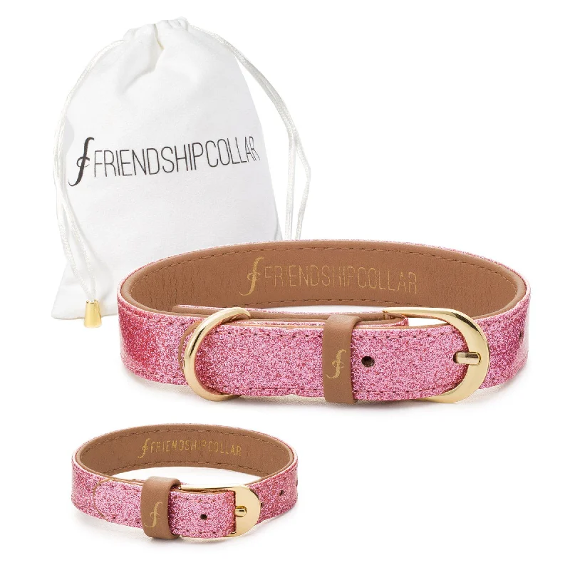 Limited-Time Jewelry Sale – Don't Miss These Deals The Sparkling Pink Friendship Collar & Bracelet Set
