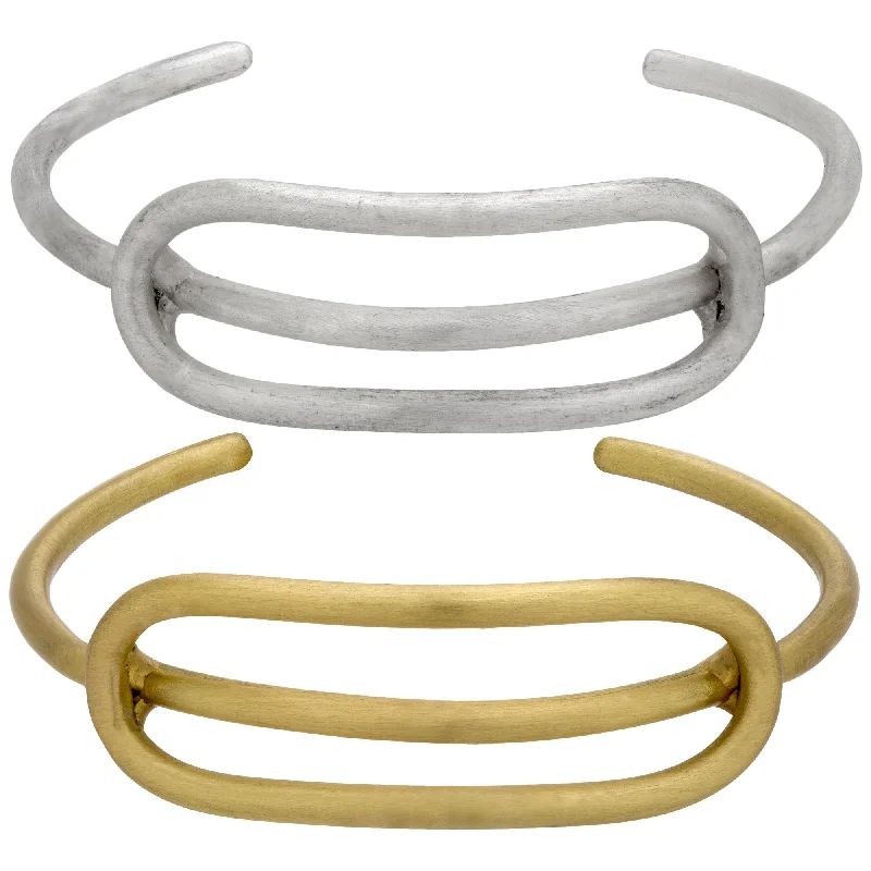 Unmissable Deals On Handmade Jewelry Collections Elongated Oval Cuff