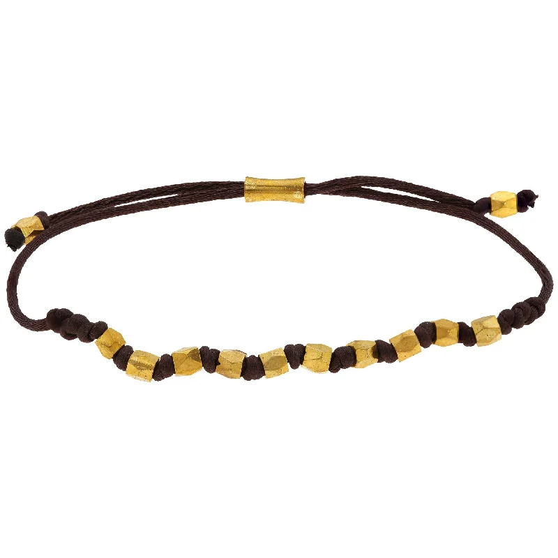 Buy More, Save More On Stunning Jewelry Pieces Brown Wakami Simple Stackable Bracelet!