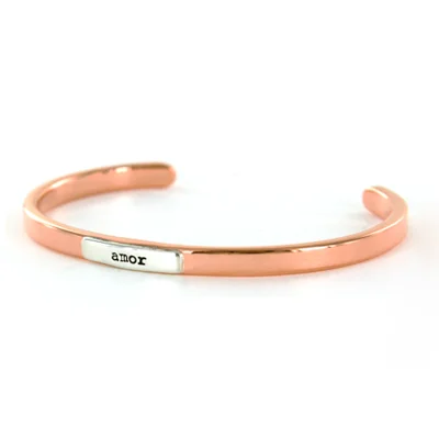 Limited Stock On Premium Jewelry At Low Prices Amor Silver & Copper Cuff Bracelet