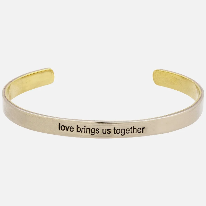 Buy More, Save More On Stunning Jewelry Designs Together Mixed Metals Cuff Bracelet