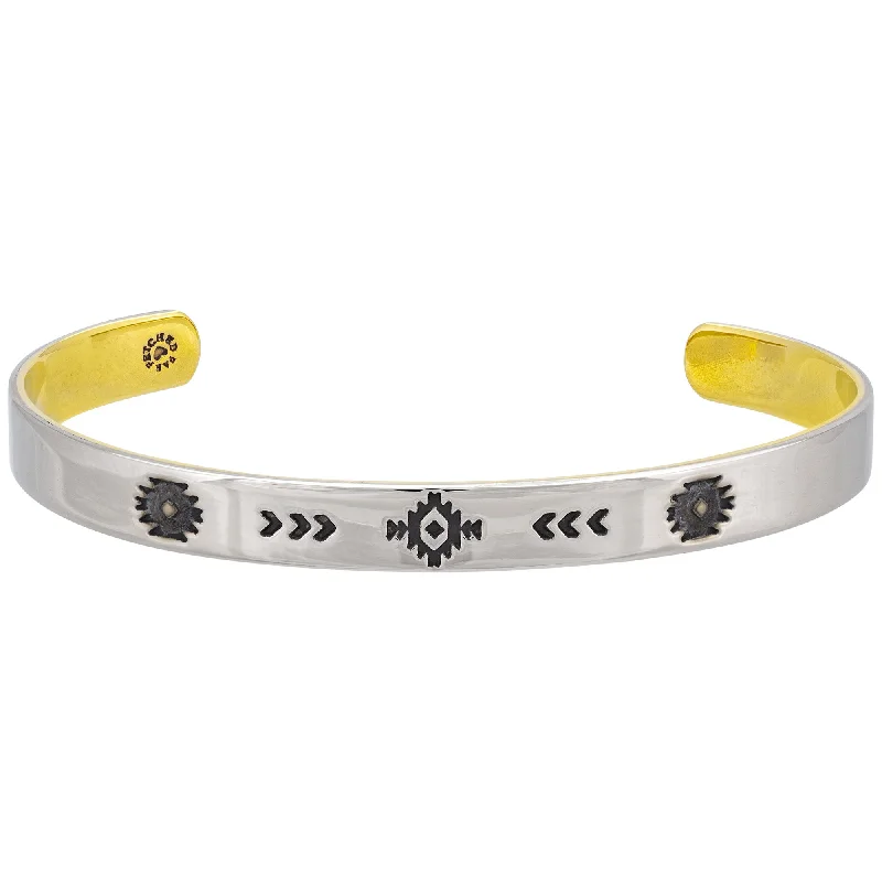 Premium Jewelry Now Available At Special Discounts Southwest Wisdom Mixed Metals Cuff Bracelet