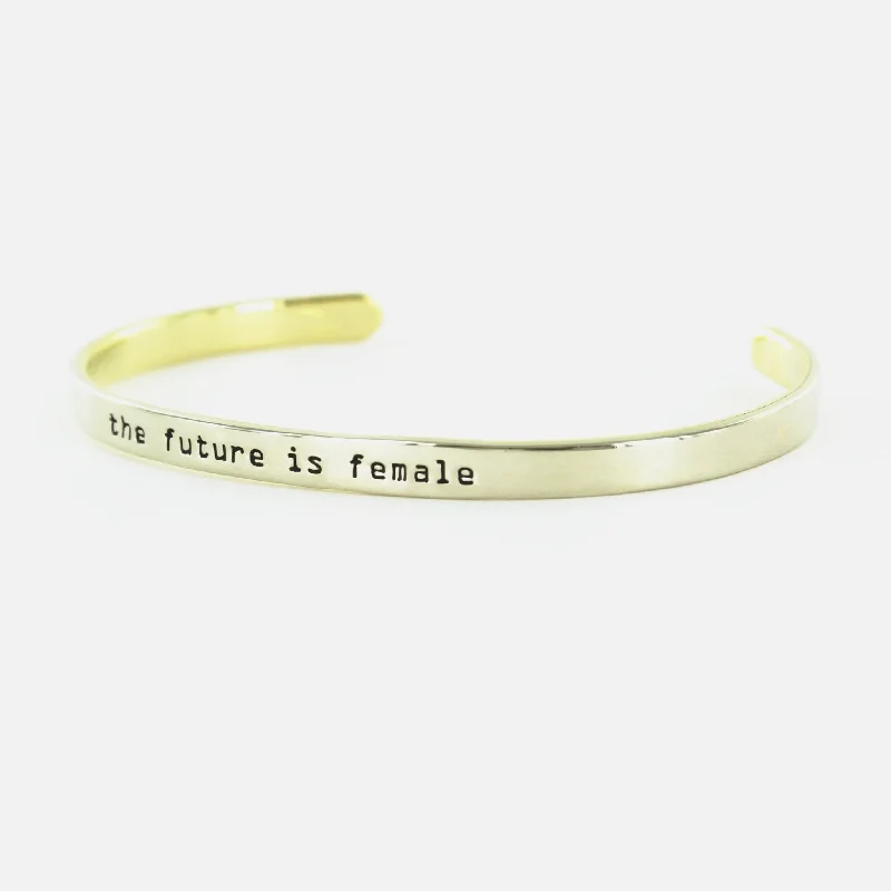 Seasonal Jewelry Sale – Upgrade Your Style Today The Future Is Female Mixed Metals Cuff Bracelet Seasonal Jewelry Sale – Upgrade Your Style Today The Future Is Female Mixed Metals Cuff Bracelet