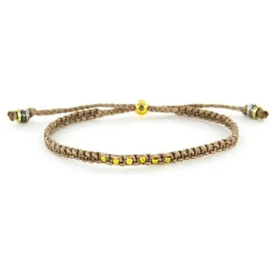 Exclusive Jewelry Discounts – Shop Now For Savings Camel Woven Adjustable Bracelet