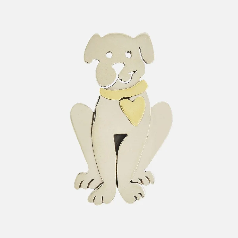 Stunning Jewelry At Even More Stunning Prices It's Norman the Dog Sterling & Brass Pin Stunning Jewelry At Even More Stunning Prices It's Norman the Dog Sterling & Brass Pin