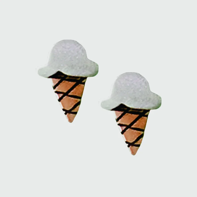 Luxury Jewelry Sale – Elegant Styles At Unbeatable Prices Ice Cream Cone Mixed Metal Earrings Luxury Jewelry Sale – Elegant Styles At Unbeatable Prices Ice Cream Cone Mixed Metal Earrings