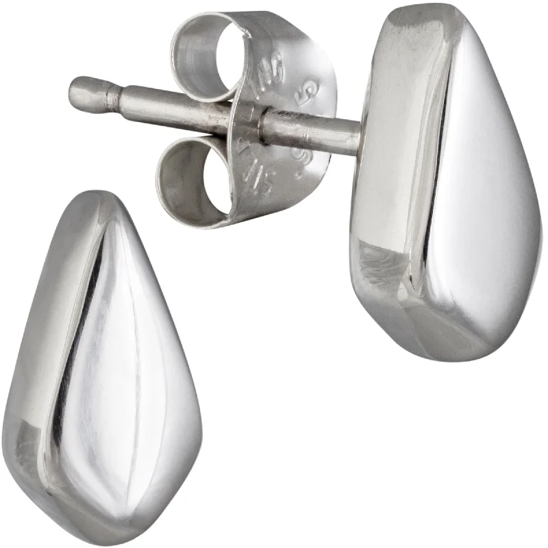 Affordable Gold-Plated Jewelry For Modern Fashion Teardrop Sterling Silver Post Earrings Affordable Gold-Plated Jewelry For Modern Fashion Teardrop Sterling Silver Post Earrings