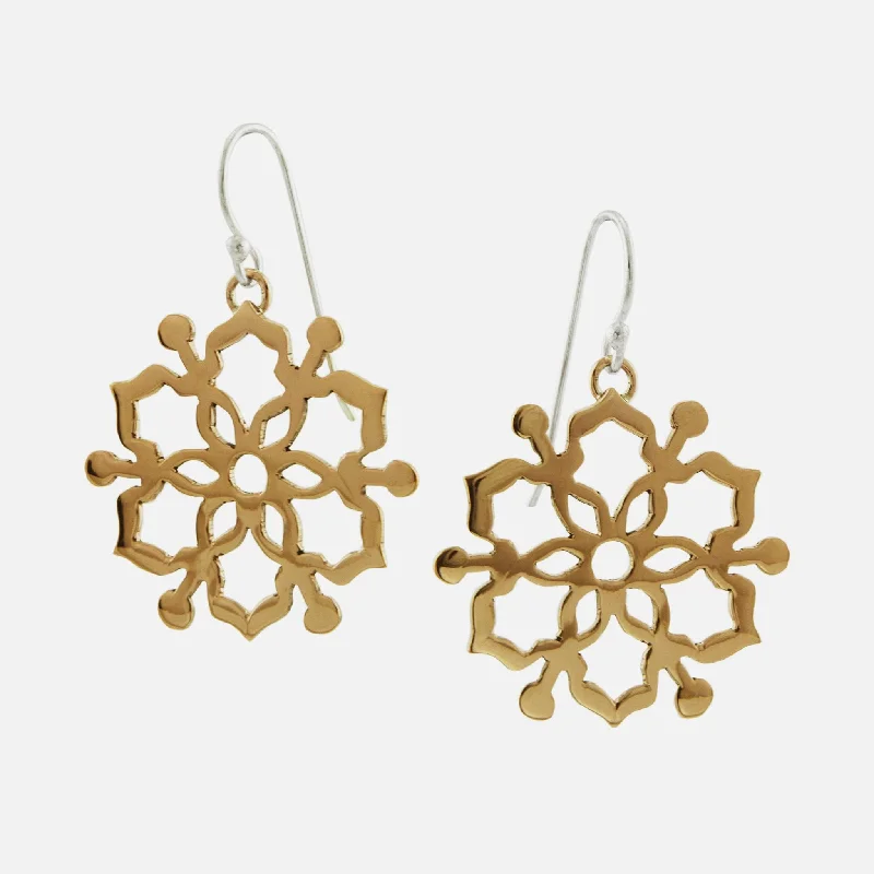 Eco-Friendly Sustainable Jewelry For Conscious Buyers Moroccan Mandala Copper Earrings Eco-Friendly Sustainable Jewelry For Conscious Buyers Moroccan Mandala Copper Earrings