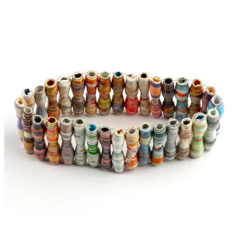 Limited-Time Offer On Elegant Jewelry Pieces Recycled Plastic Beaded Bracelet