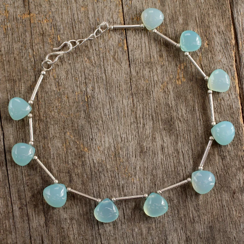 Buy More, Save More – Special Jewelry Discounts Aqua Magic Chalcedony anklet