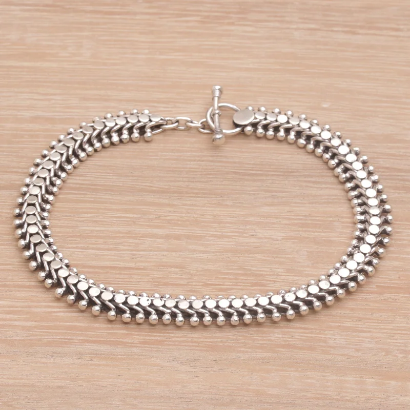 Best Jewelry Sale – Shop Exclusive Designs Now Centipede Crawl Handcrafted Balinese Sterling Silver Anklet