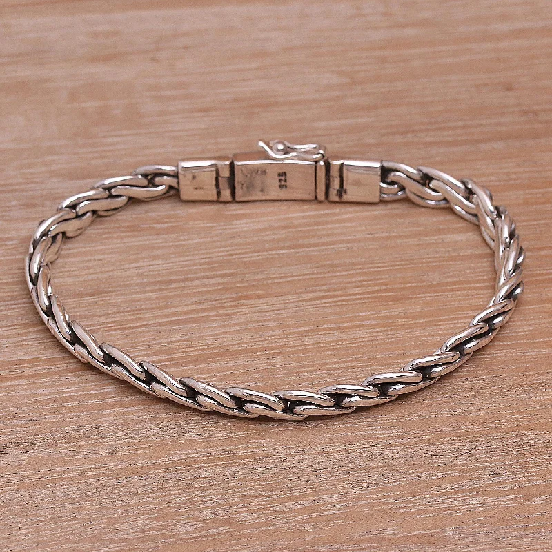 Special Sale On Handcrafted Jewelry – Shop Today Chained Melody Sterling Silver Bracelet