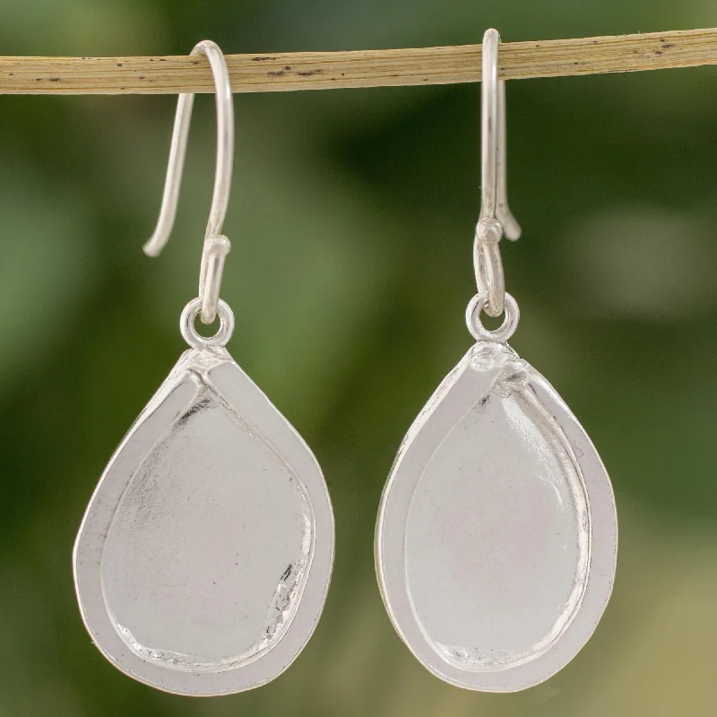 Limited-Stock Jewelry Sale – Once It's Gone, It's Gone Creative Drops Fine Silver Droplet Dangle Earrings from Guatemala Limited-Stock Jewelry Sale – Once It's Gone, It's Gone Creative Drops Fine Silver Droplet Dangle Earrings from Guatemala