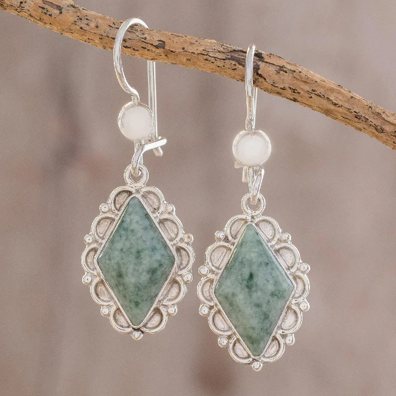 Trending Jewelry Styles Now At Limited-Time Discounts Diamond Dahlia Guatemalan Light Green Jade Earrings Trending Jewelry Styles Now At Limited-Time Discounts Diamond Dahlia Guatemalan Light Green Jade Earrings