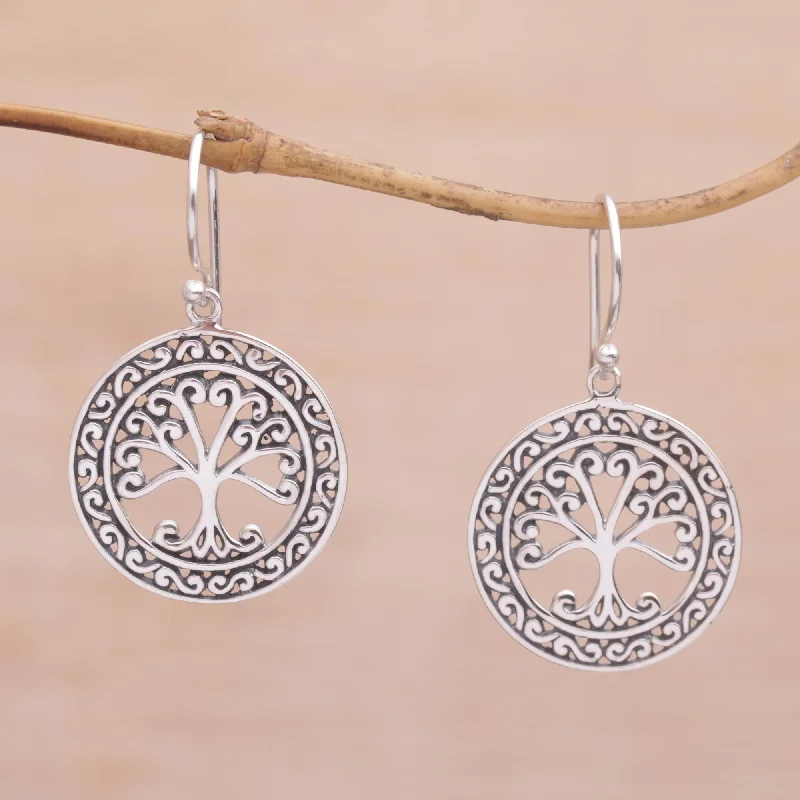 Holiday Jewelry Sale – Perfect Gifts At Great Prices Flourishing Forest Handmade in Bali 925 Sterling Silver Tree Dangle Earrings Holiday Jewelry Sale – Perfect Gifts At Great Prices Flourishing Forest Handmade in Bali 925 Sterling Silver Tree Dangle Earrings