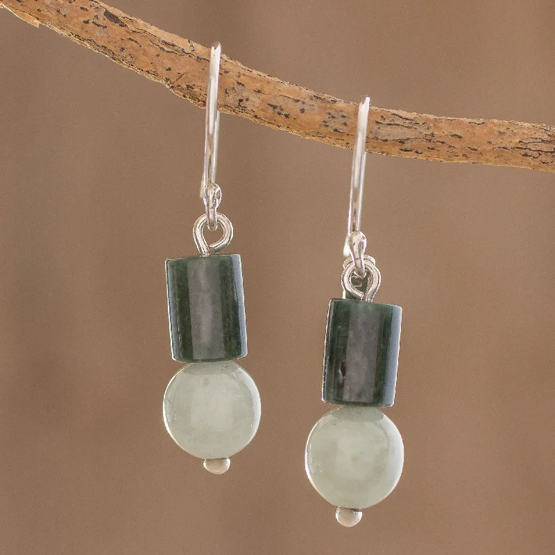 Trending Jewelry Styles Now At Limited-Time Discounts Green Nature Bi-Color Jade Dangle Earrings Crafted in Guatemala Trending Jewelry Styles Now At Limited-Time Discounts Green Nature Bi-Color Jade Dangle Earrings Crafted in Guatemala