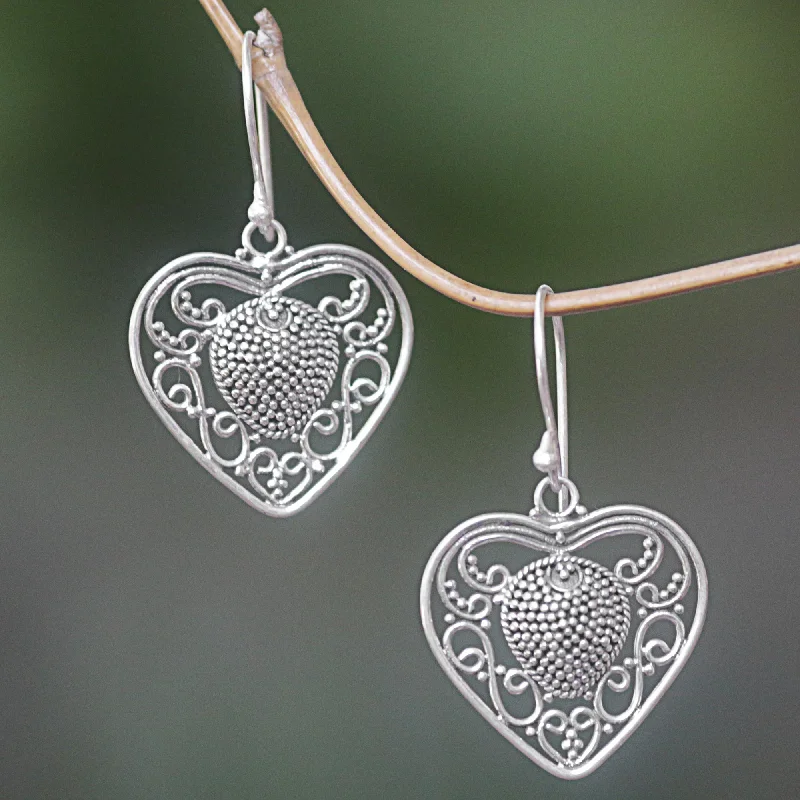 Limited-Time Jewelry Sale – Don't Miss These Deals Heart-Shaped Offering Sterling Silver Heart Dangle Earrings from Indonesia Limited-Time Jewelry Sale – Don't Miss These Deals Heart-Shaped Offering Sterling Silver Heart Dangle Earrings from Indonesia