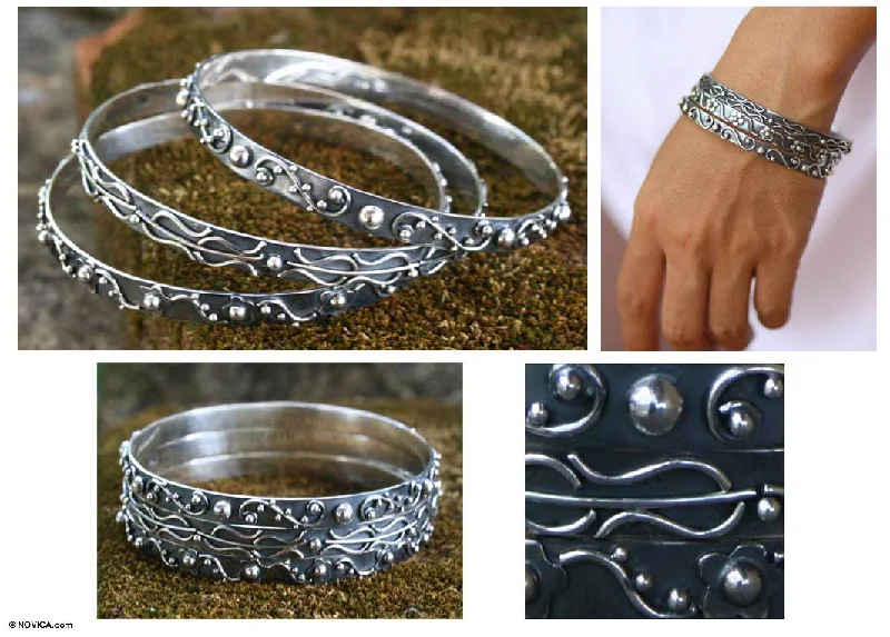 The Perfect Jewelry Piece At The Perfect Price Inspiration Sterling Silver Bangle Bracelet