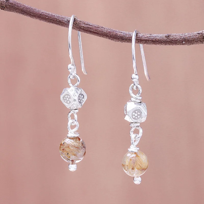 Jewelry Clearance Sale – Final Reductions Karen Rapture Rutilated Quartz and Karen Silver Dangle Earrings Jewelry Clearance Sale – Final Reductions Karen Rapture Rutilated Quartz and Karen Silver Dangle Earrings