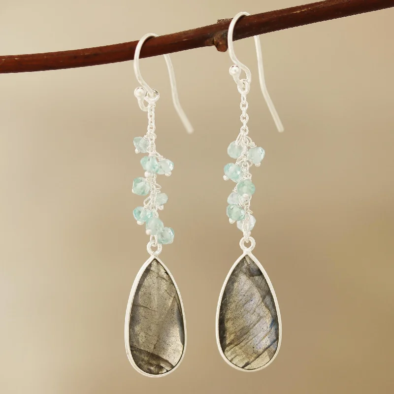 Jewelry Deals That Sparkle – Shop Today Late Sky 12-Carat Labradorite and Blue Topaz Dangle Earrings Jewelry Deals That Sparkle – Shop Today Late Sky 12-Carat Labradorite and Blue Topaz Dangle Earrings