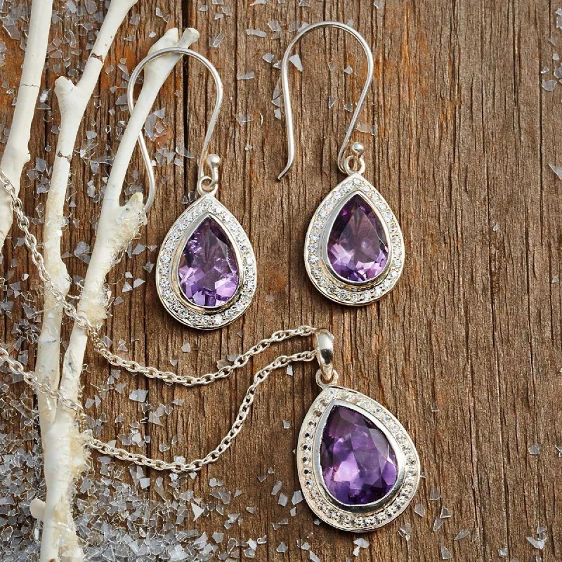 Exclusive Jewelry Markdowns – Limited-Time Offer Mughal Mystique Amethyst and Sterling Silver Earrings from India Jewelry Exclusive Jewelry Markdowns – Limited-Time Offer Mughal Mystique Amethyst and Sterling Silver Earrings from India Jewelry
