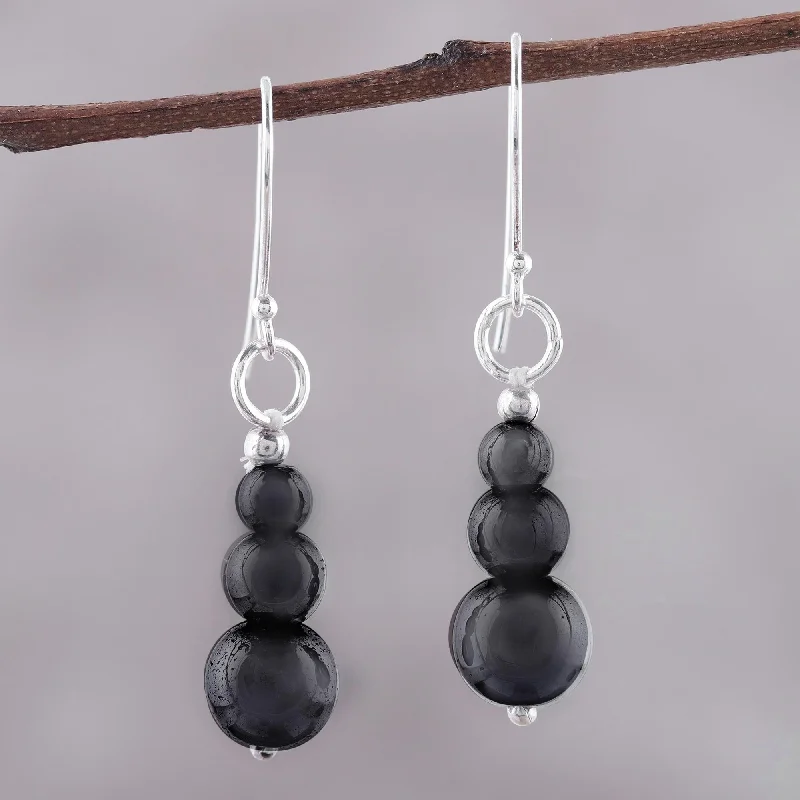 Stunning Jewelry Pieces At The Lowest Prices Ever Mysteries of the Night Far Trade Hematite Earrings with Sterling Silver Hooks Stunning Jewelry Pieces At The Lowest Prices Ever Mysteries of the Night Far Trade Hematite Earrings with Sterling Silver Hooks
