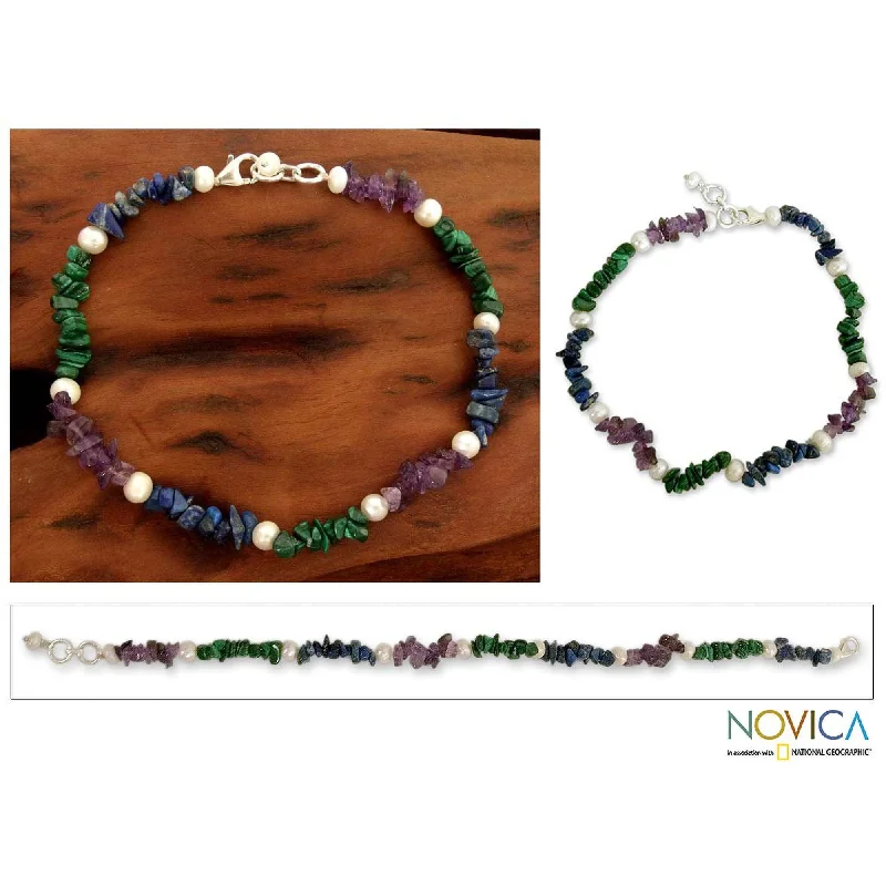 Get Your Favorite Jewelry At The Best Price Mystic Meadow Pearl Anklet