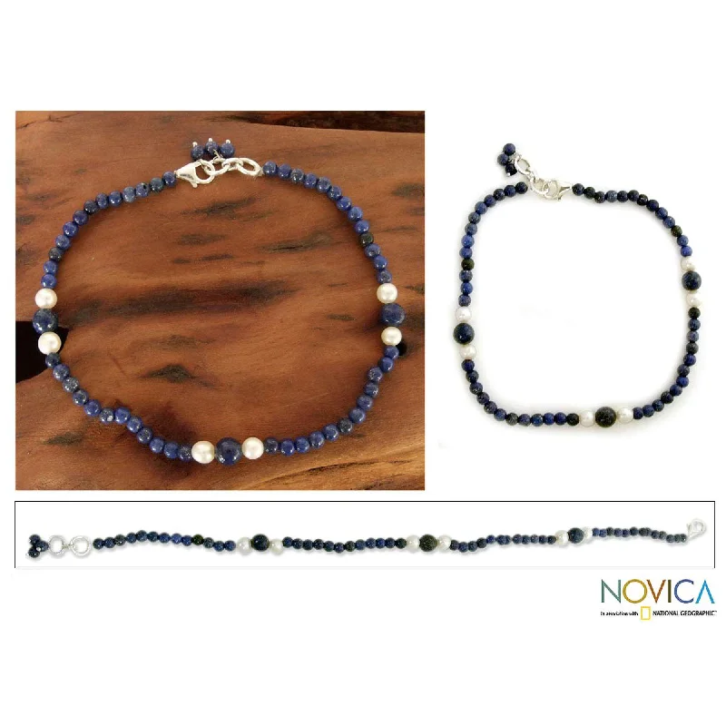 Handcrafted Jewelry Sale – Unique Designs At Low Prices Mystic Truth Pearl Anklet