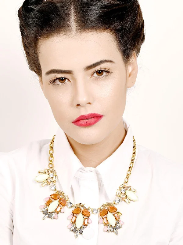 Grab Exquisite Jewelry At The Lowest Prices Odette Women Peppy Nizha Statement Neckpiece Grab Exquisite Jewelry At The Lowest Prices Odette Women Peppy Nizha Statement Neckpiece