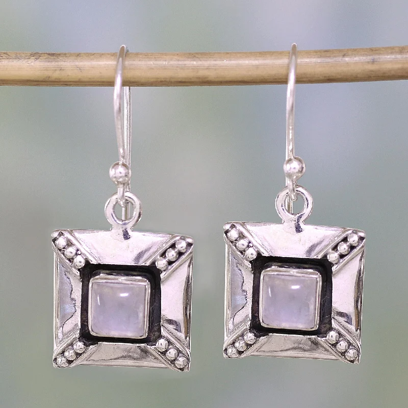 Fashion-Forward Jewelry At Incredible Prices Perfect Poise Handcrafted Rainbow Moonstone Sterling Silver Earrings Fashion-Forward Jewelry At Incredible Prices Perfect Poise Handcrafted Rainbow Moonstone Sterling Silver Earrings