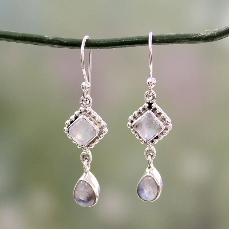 Save On Luxury Jewelry Pieces – Limited-Time Offers Queen of Diamonds Silver and Rainbow Moonstone Earrings Handmade in India Save On Luxury Jewelry Pieces – Limited-Time Offers Queen of Diamonds Silver and Rainbow Moonstone Earrings Handmade in India