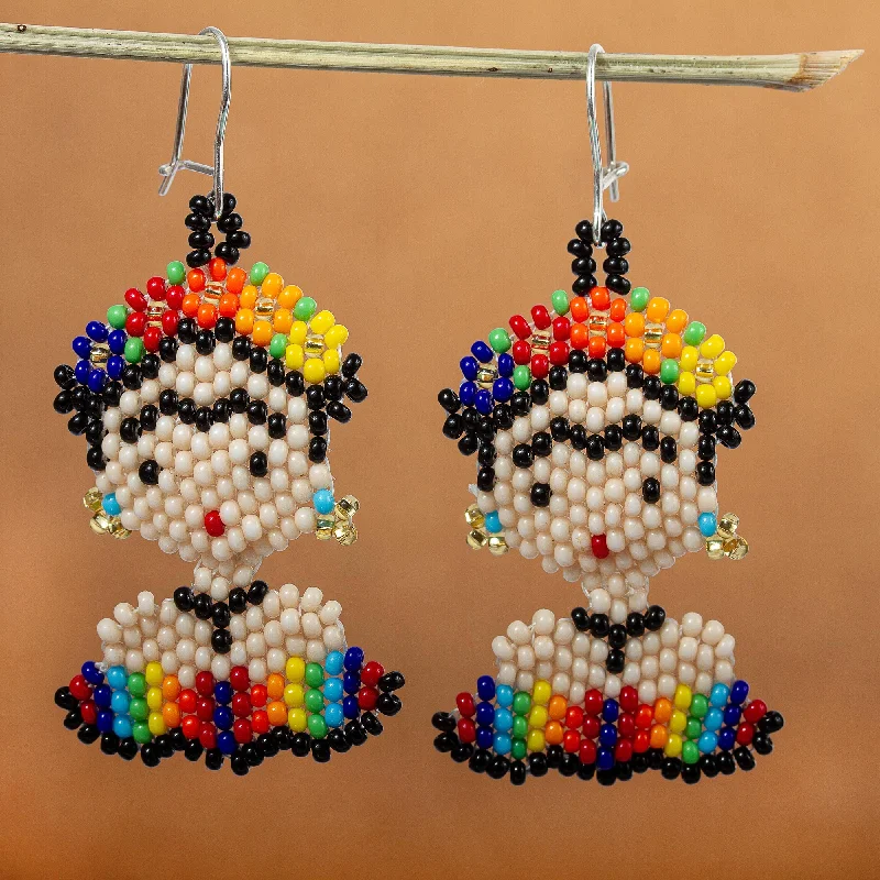 Get Ready To Sparkle – Special Jewelry Discounts Rainbow Frida Handmade Multicolored Beaded Frida Earrings Get Ready To Sparkle – Special Jewelry Discounts Rainbow Frida Handmade Multicolored Beaded Frida Earrings