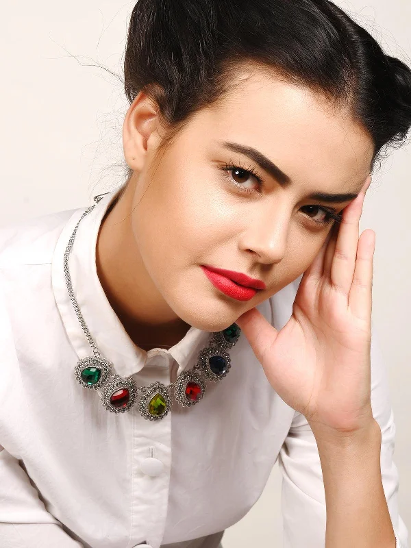Upgrade Your Jewelry Collection For Less Odette Women Vintage Multi-Coloured Necklace Upgrade Your Jewelry Collection For Less Odette Women Vintage Multi-Coloured Necklace