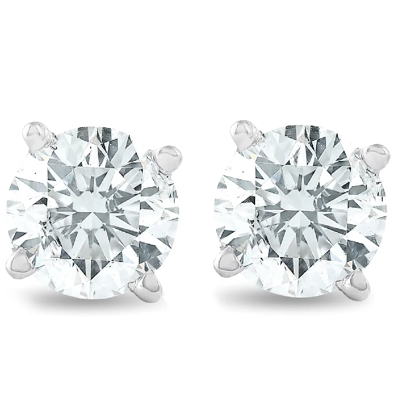 Personalized Jewelry Sale – Unique Pieces At Great Prices 1.00CT Platinum Lab Created Diamond Studs Screw-Back Personalized Jewelry Sale – Unique Pieces At Great Prices 1.00CT Platinum Lab Created Diamond Studs Screw-Back