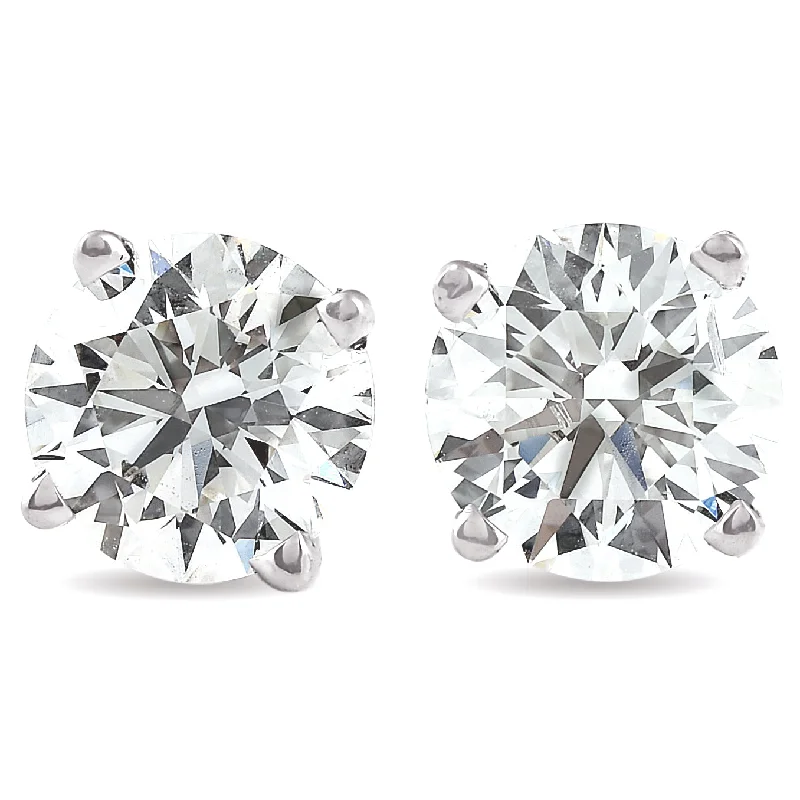 Personalized Jewelry At Special Discount Rates 1 3/4ct Diamond Studs 14K White Gold Personalized Jewelry At Special Discount Rates 1 3/4ct Diamond Studs 14K White Gold